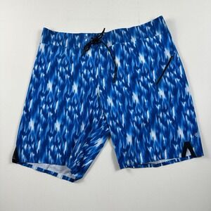 Lululemon Current State Unlined Board Shorts 10"‎ Mens 38 Blue